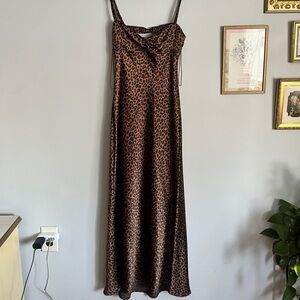 BRAND NEW Zara Leopard Print Dress